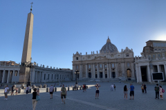 Vatikán, lassan napnyugta